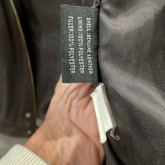 Men’s leather jacket. - Picture 5 of 8